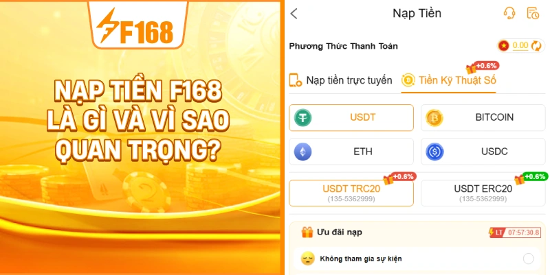Nạp Tiền F168 Là Gì Và Vì Sao Quan Trọng?